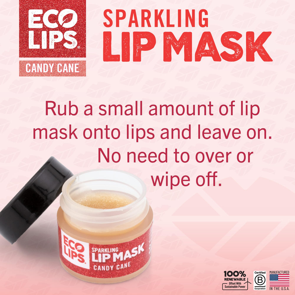 Eco Lips Lip Scrub close-up on lips indicating comfortable exfoliation