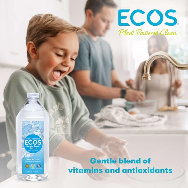 ECOS soft hands after wash look smooth and comfortable.