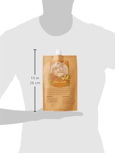 Ecoslay Chai Latte Cleanser eight-oz bottle on bathroom shelf for everyday use