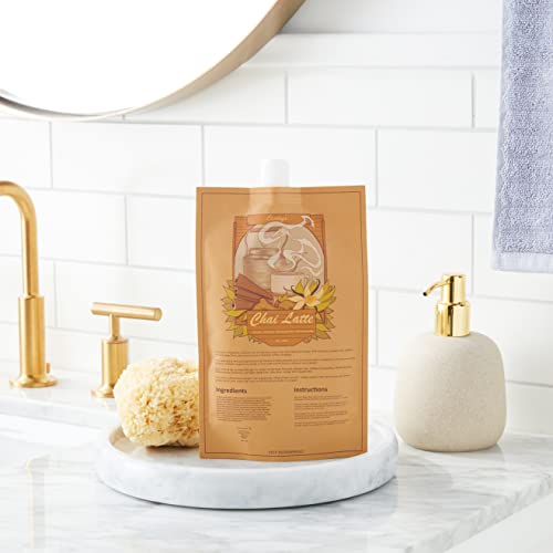 Ecoslay Chai Latte Cleanser refrigerated after opening to extend shelf life