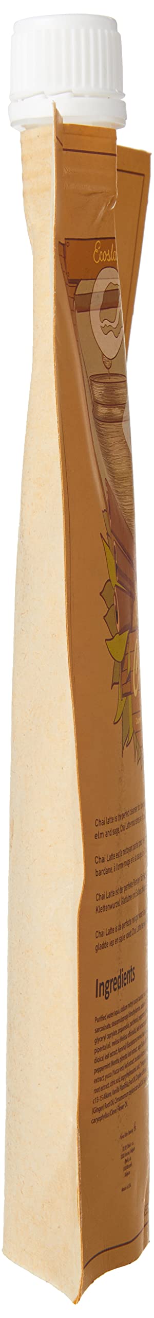 Ecoslay Chai Latte Cleanser closeup shows chai spices aroma for sensory cleanse