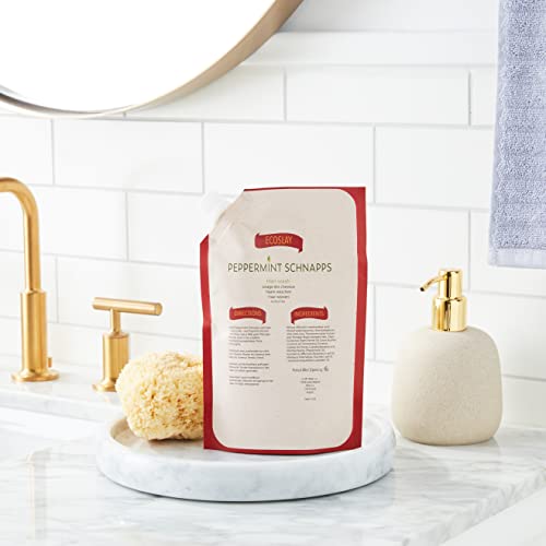 Ecoslay Peppermint Schnapps Hair Wash leaves curls soft with shine after use