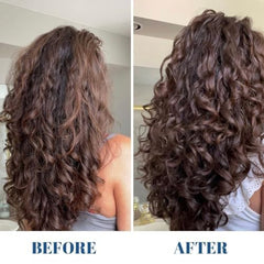 Ecoslay Orange Marmalade texture swatch highlights smooth gel for frizz control and shine.