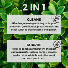 Ecoworm Potassium Soap used on leaves for clean, vibrant foliage