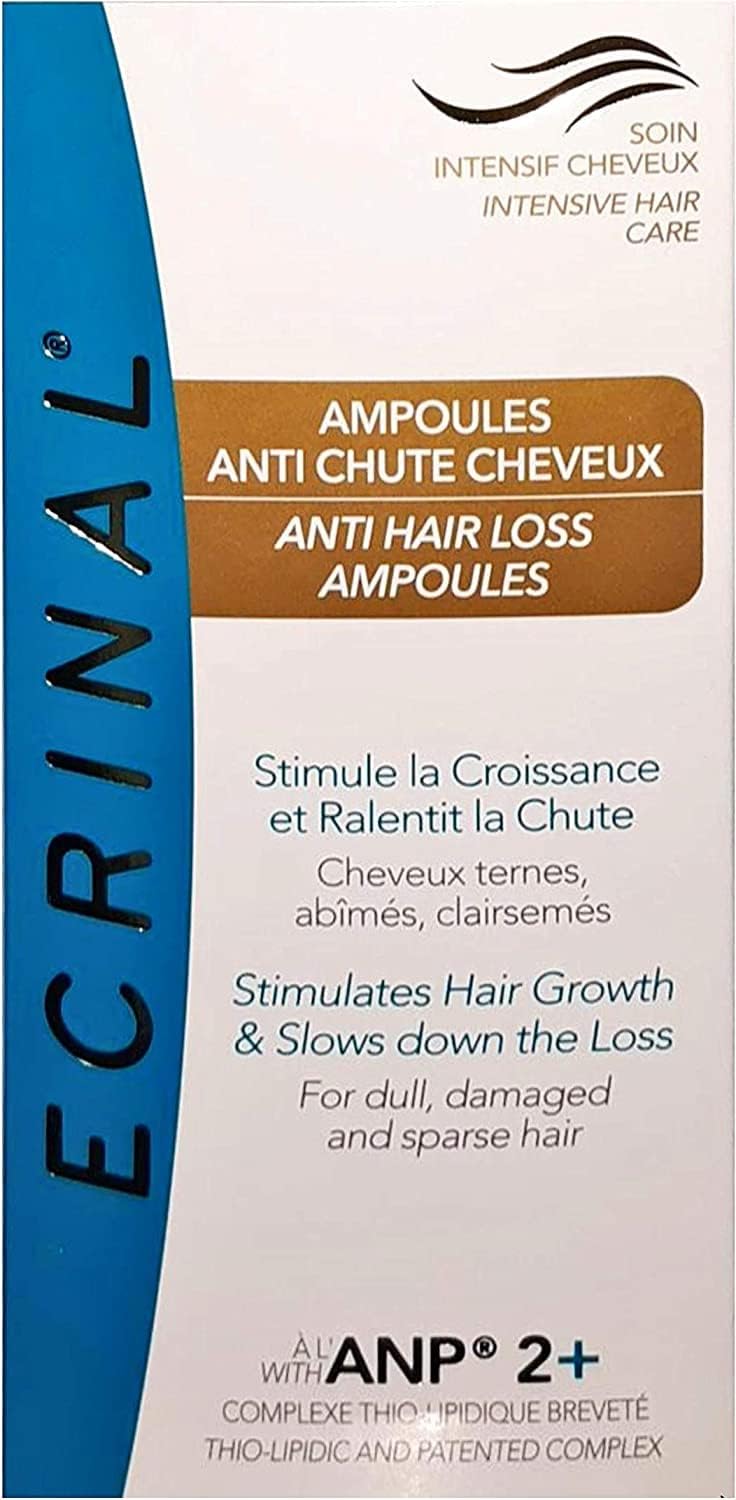 Ecrinal ANP2+ scalp massage application for deep scalp nourishment