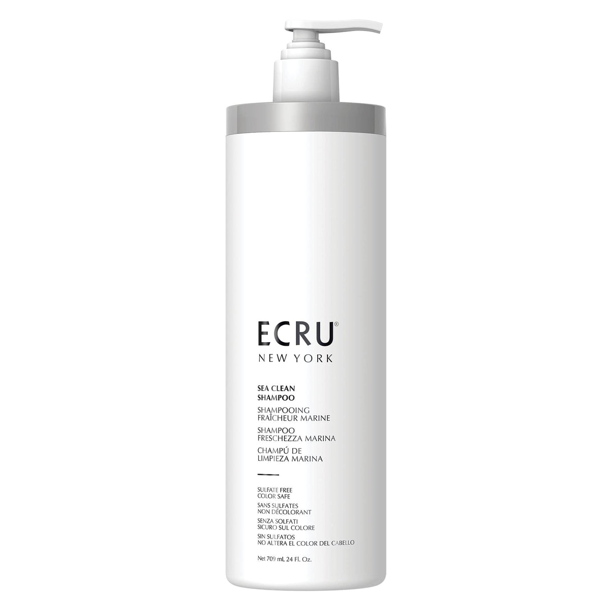 ECRU New York Sea Clean Shampoo bottle ready for daily cleansing.