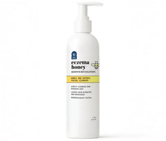 ECZEMA HONEY face cleanser bottle for gentle daily cleansing on sensitive skin
