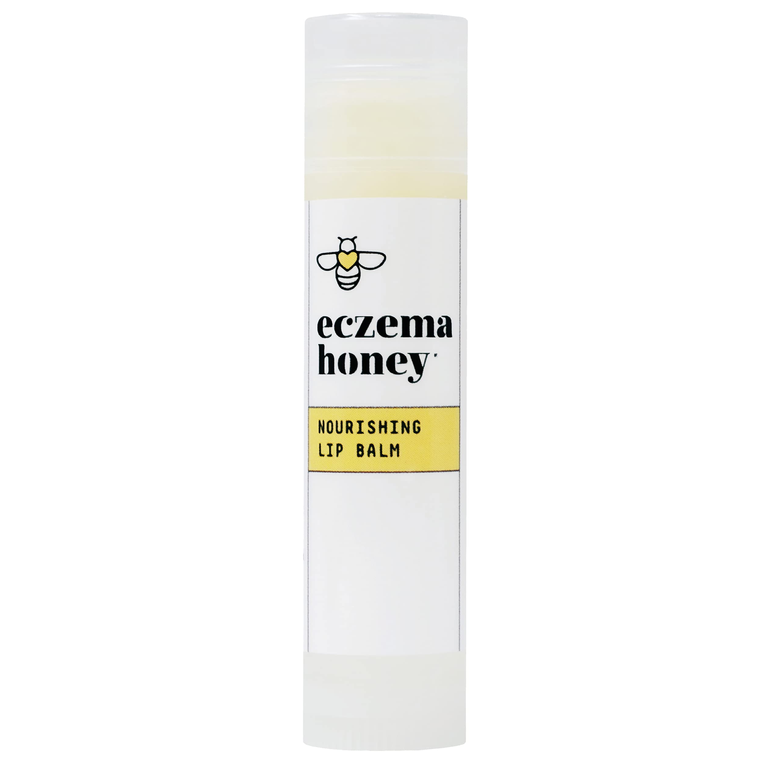 ECZEMA HONEY Nourishing Lip Balm in a tube delivers all-day moisture.