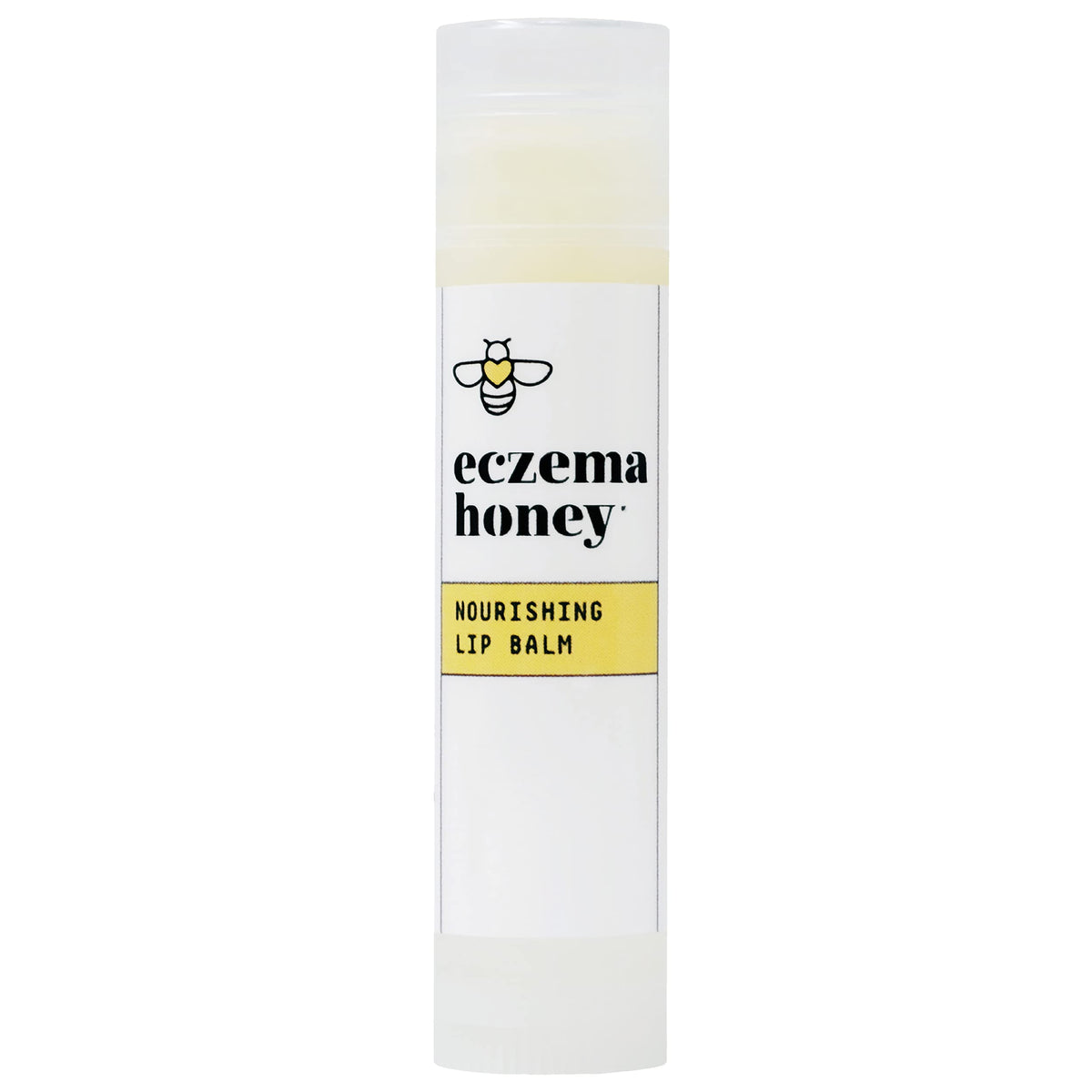 ECZEMA HONEY Nourishing Lip Balm in a tube delivers all-day moisture.