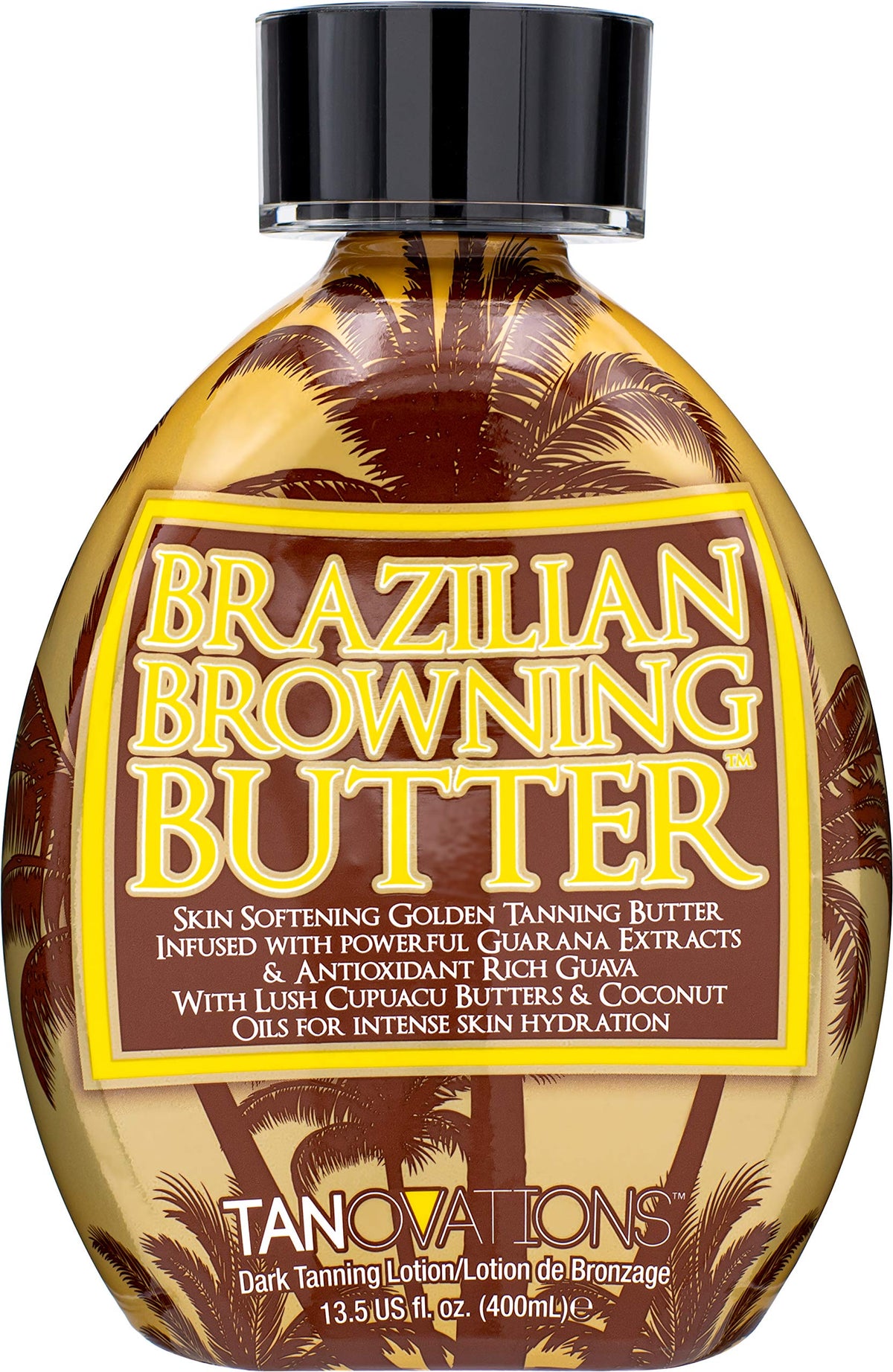 ED HARDY Brazilian Browning Butter pour bottle with rich texture for deep hydration