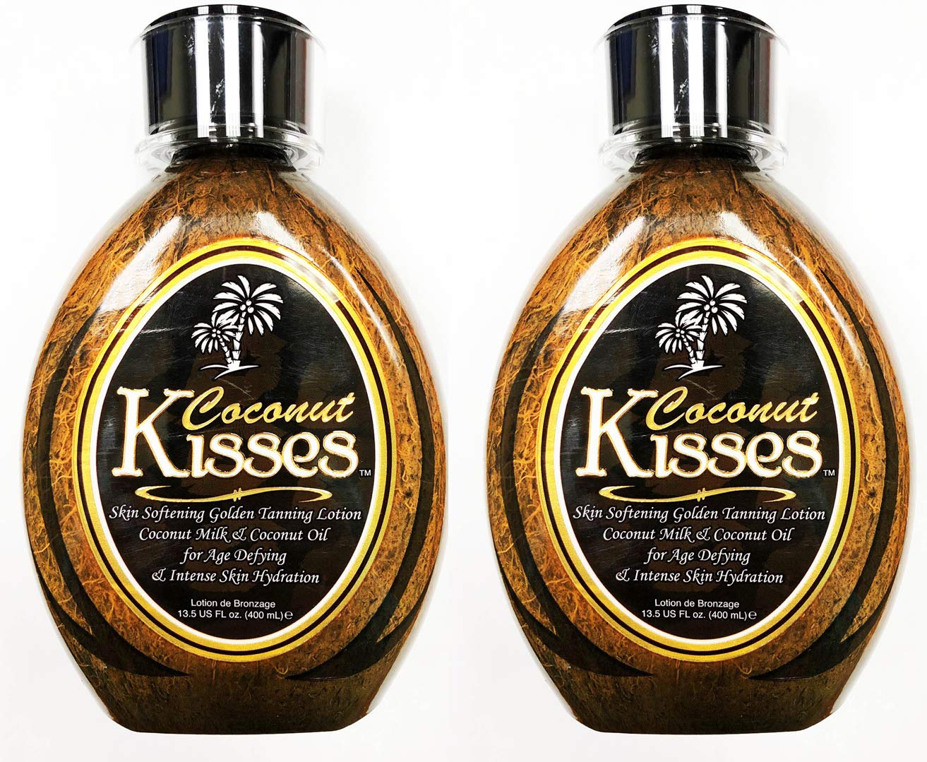 ED HARDY Coconut Kisses bottle with ultra-hydrating formula for deeper, richer tan