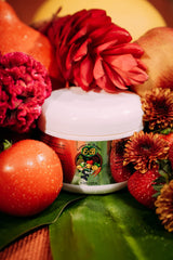 E de B Essence de Beaute Collagen Cream 8oz swatch, showing deep moisturization on skin.