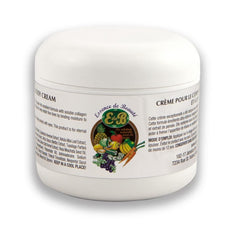 E de B Essence de Beaute Collagen Cream 8oz jar for hydrated, smoother skin texture.