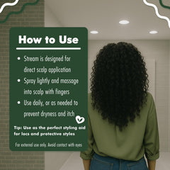 EDEN BodyWorks Peppermint Tea Tree Hair Oil nourishes ends for smoother texture.