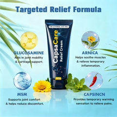 EdenEdges Capsicare cream hands application showing easy daily use
