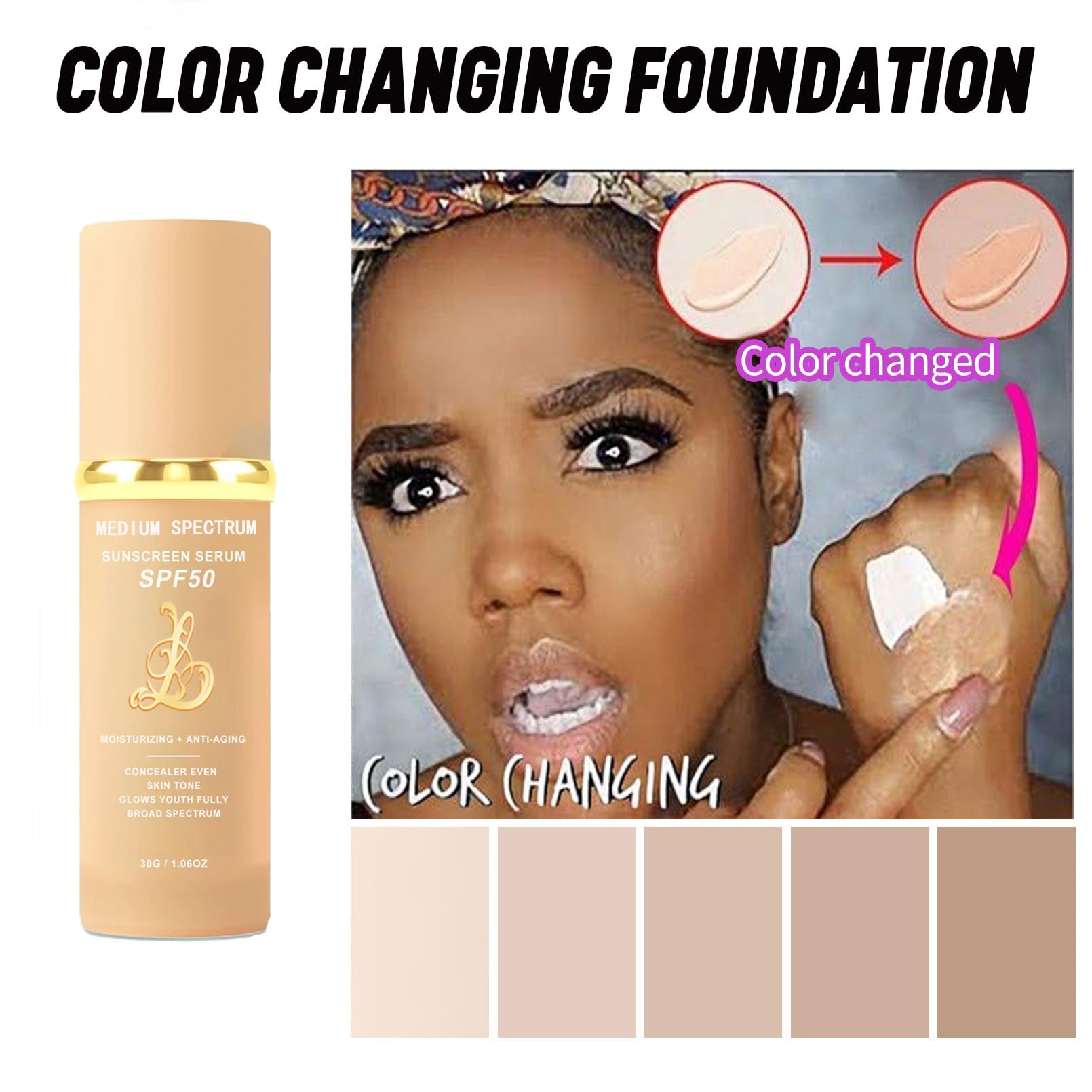 EdenEdges demi-matte finish creates wearable, skin-like radiance.