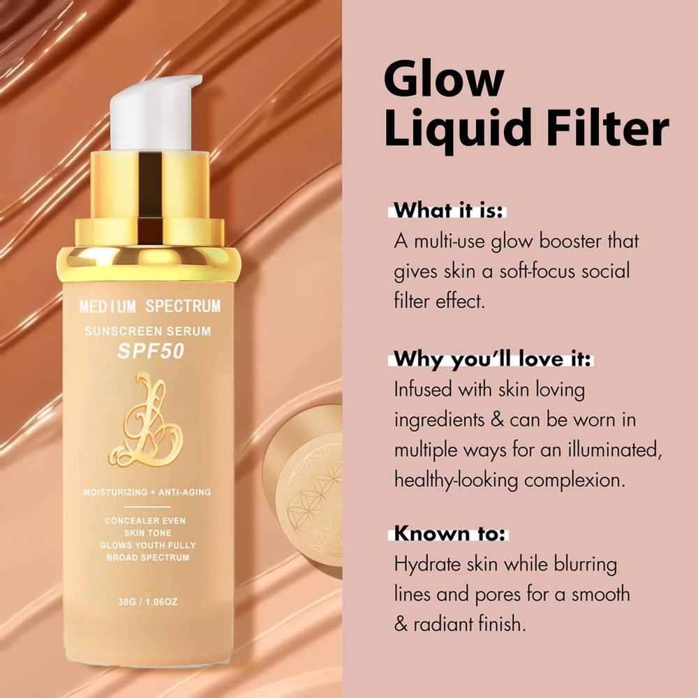 EdenEdges SPF50 sunscreen layer protects skin while maintaining a natural look.