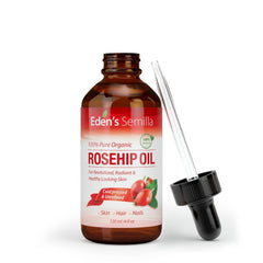 Eden's Semilla oil dropper in use, non-greasy absorption.