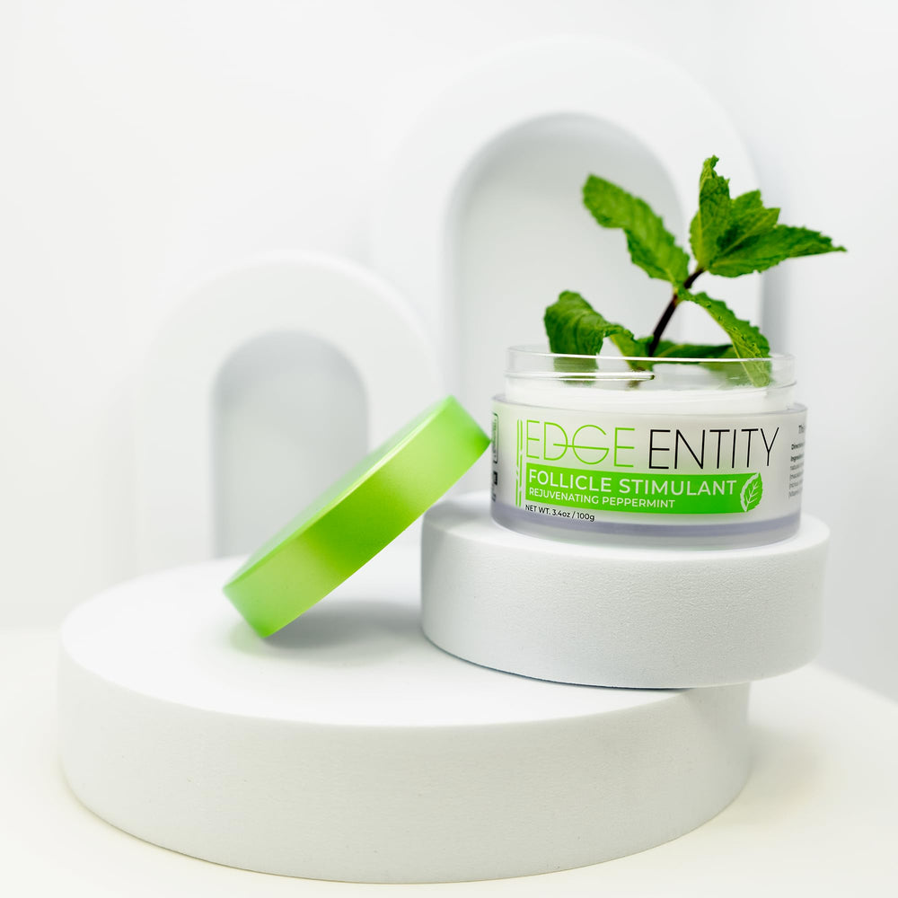 Edge Entity Hair Follicle Stimulator with cucumber-aloe essence for hydration