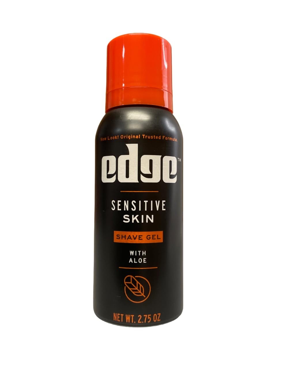 Edge Shave Gel Sensitive Skin bottle dispense shows gentle glide for sensitive skin