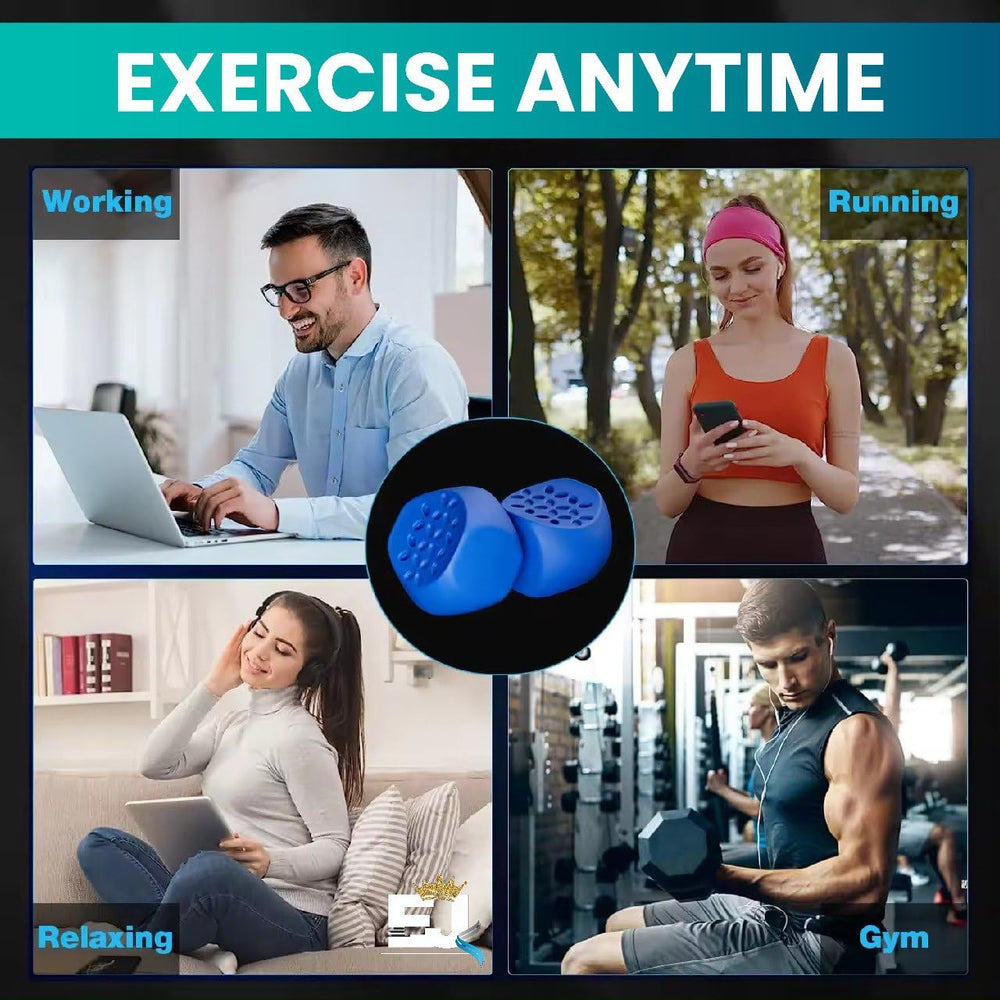 EdJay jaw exerciser features ergonomic design for comfortable sessions
