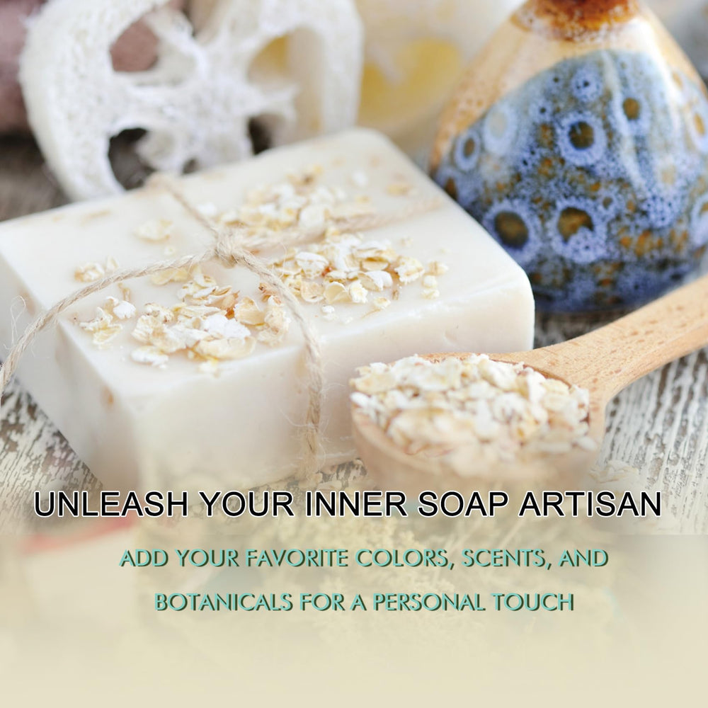 EDSRDRUS glycerin soap base producing luxurious lather and gentle cleansing