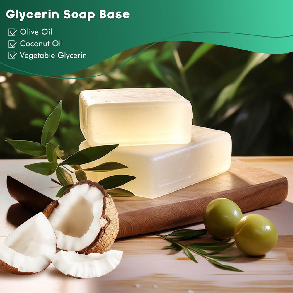 EDSRDRUS DIY soap crafting base enabling creative shapes and textures.