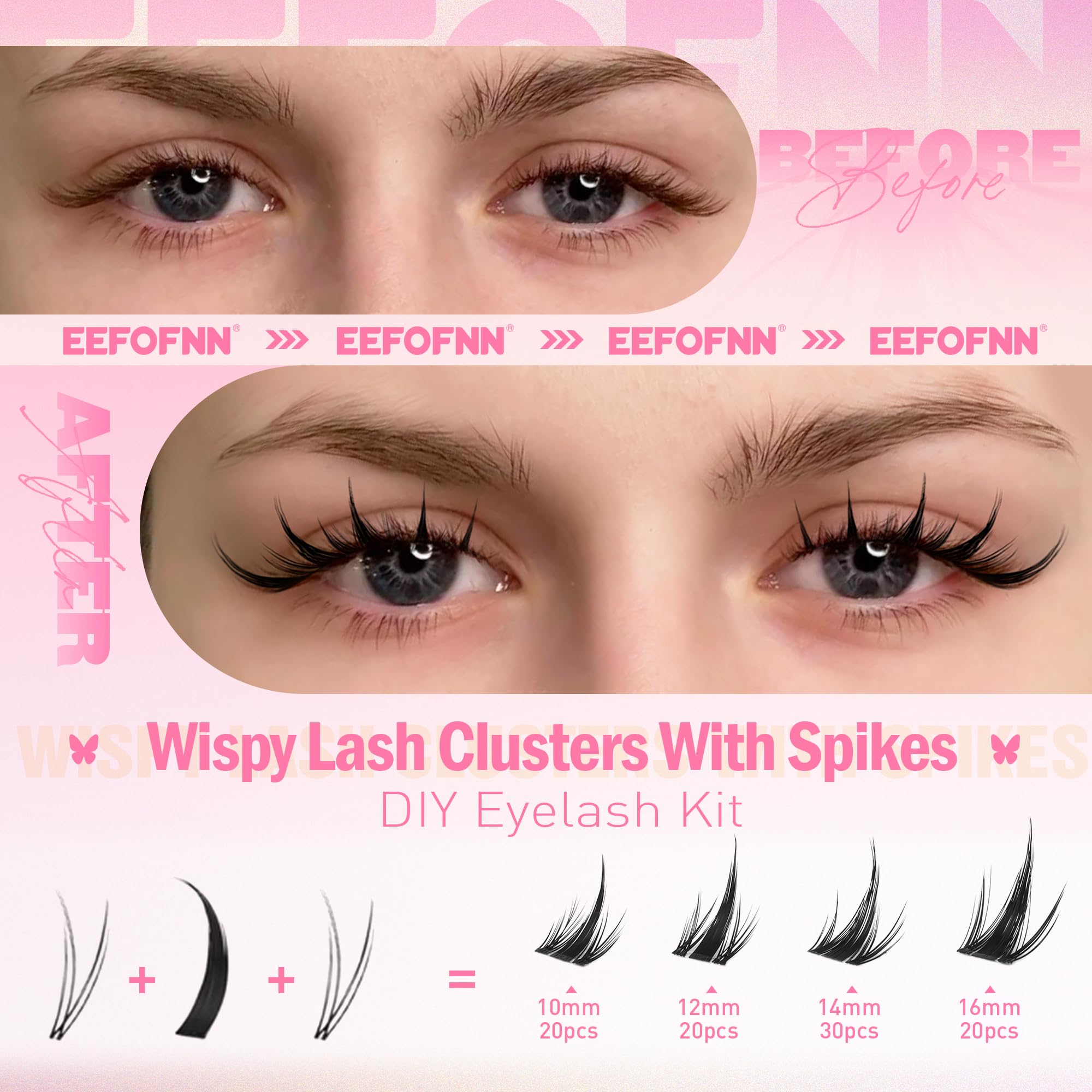 Eefofnn Tweezers for precise placement of clusters.