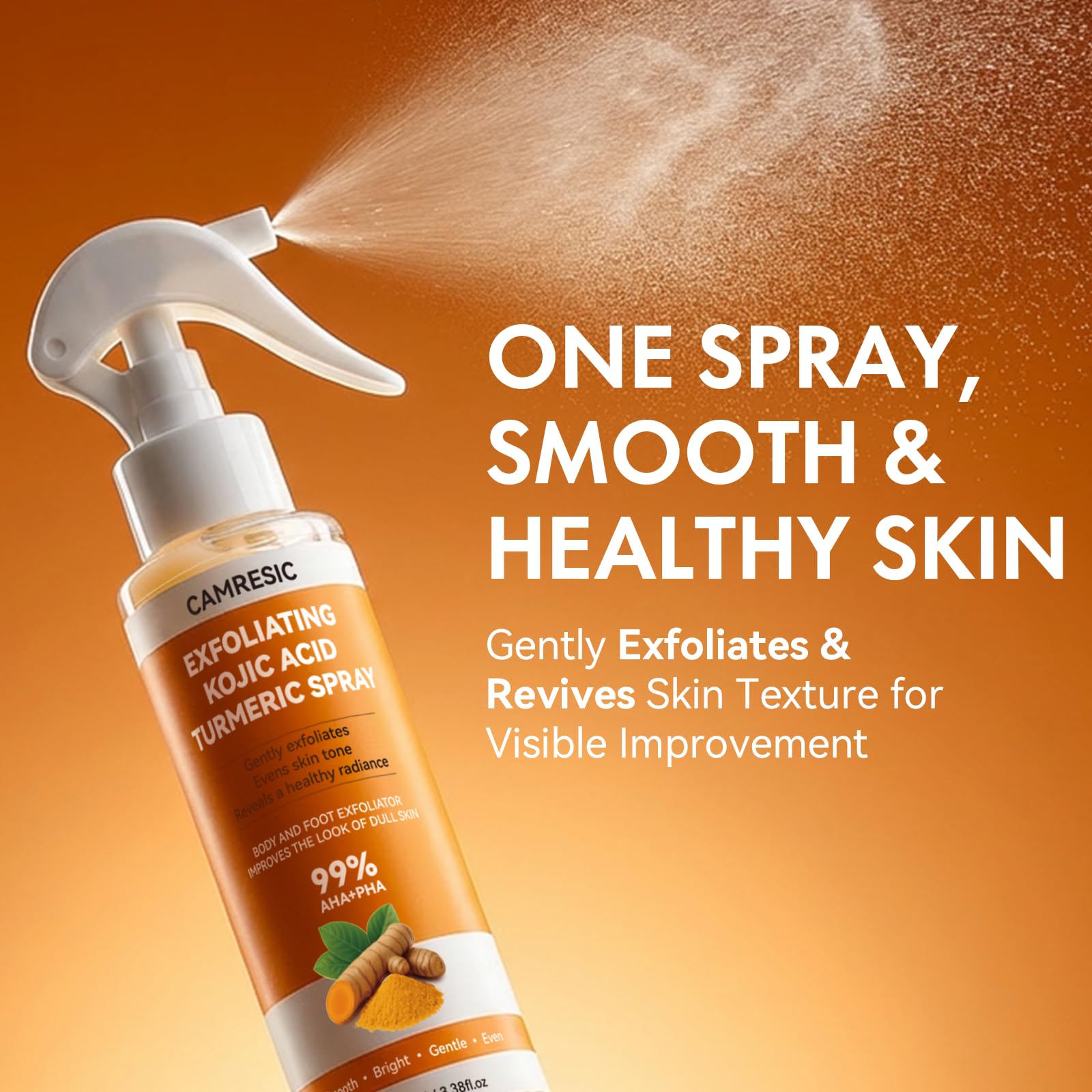 EELHOE Keratin Care bottle side view highlights compact packaging for travel.