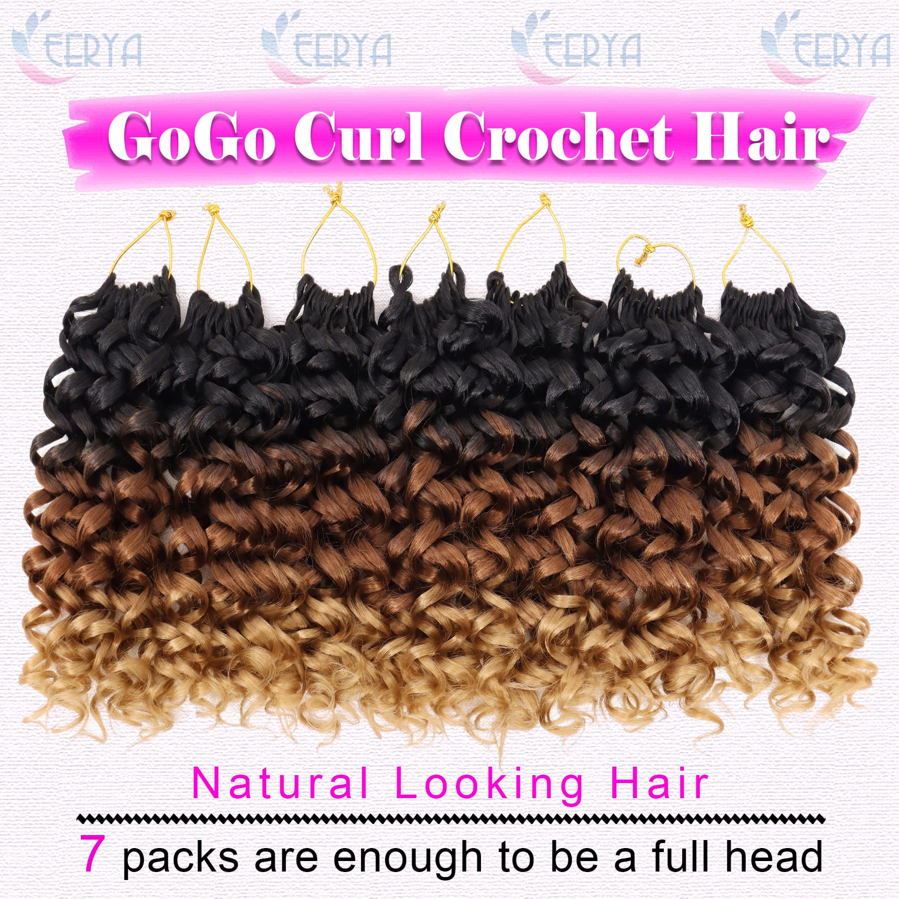 EERYA GOGO Curl water wave texture creates effortless, soft curls.
