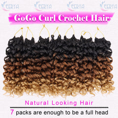 EERYA GOGO Curl water wave texture creates effortless, soft curls.