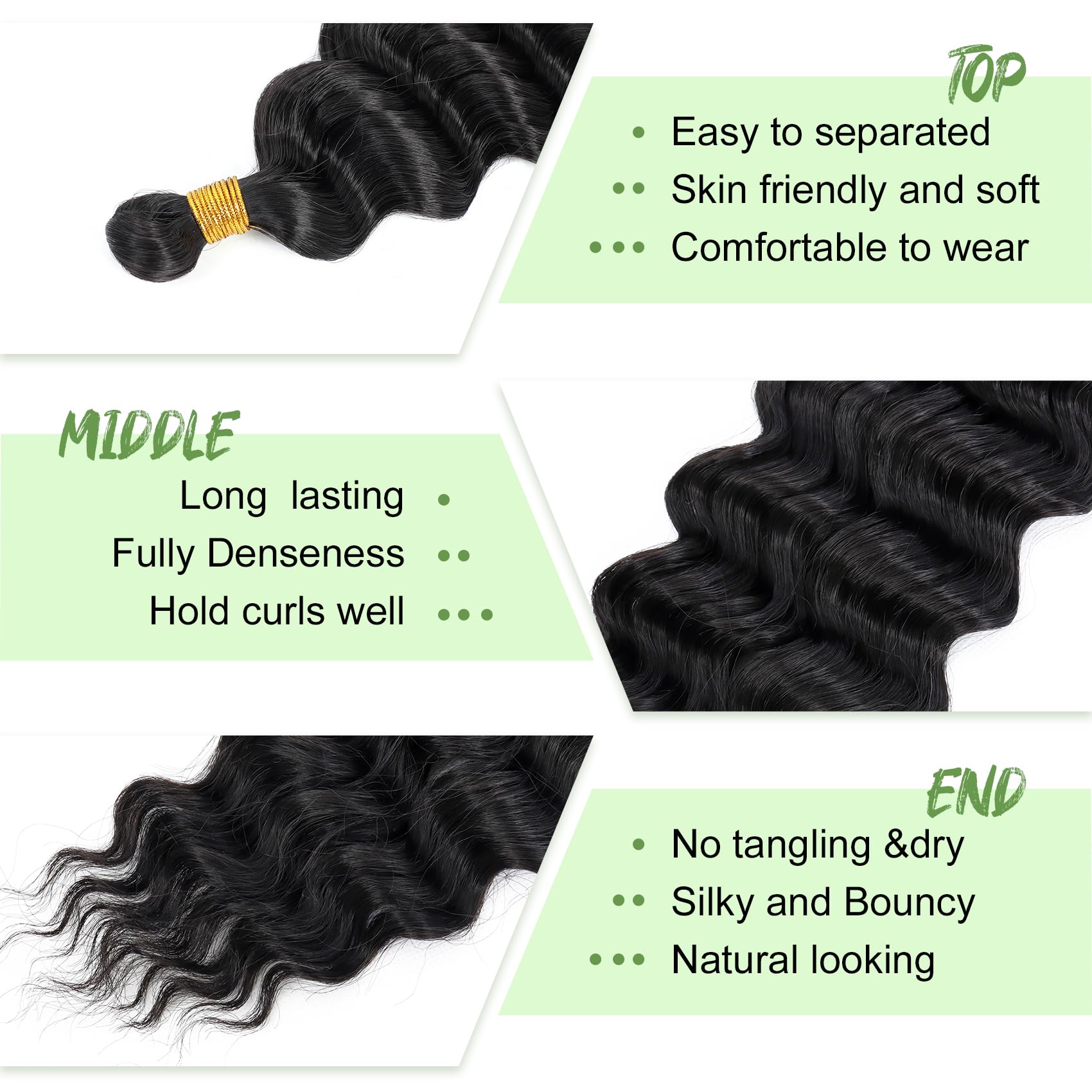 EERYA kids braiding hair 12 inch ready for playful boho looks