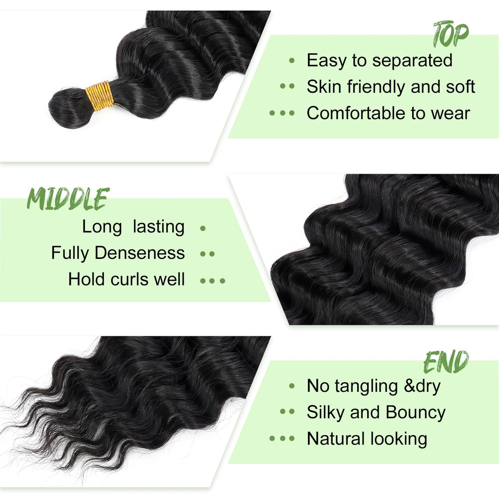 EERYA kids braiding hair 12 inch ready for playful boho looks
