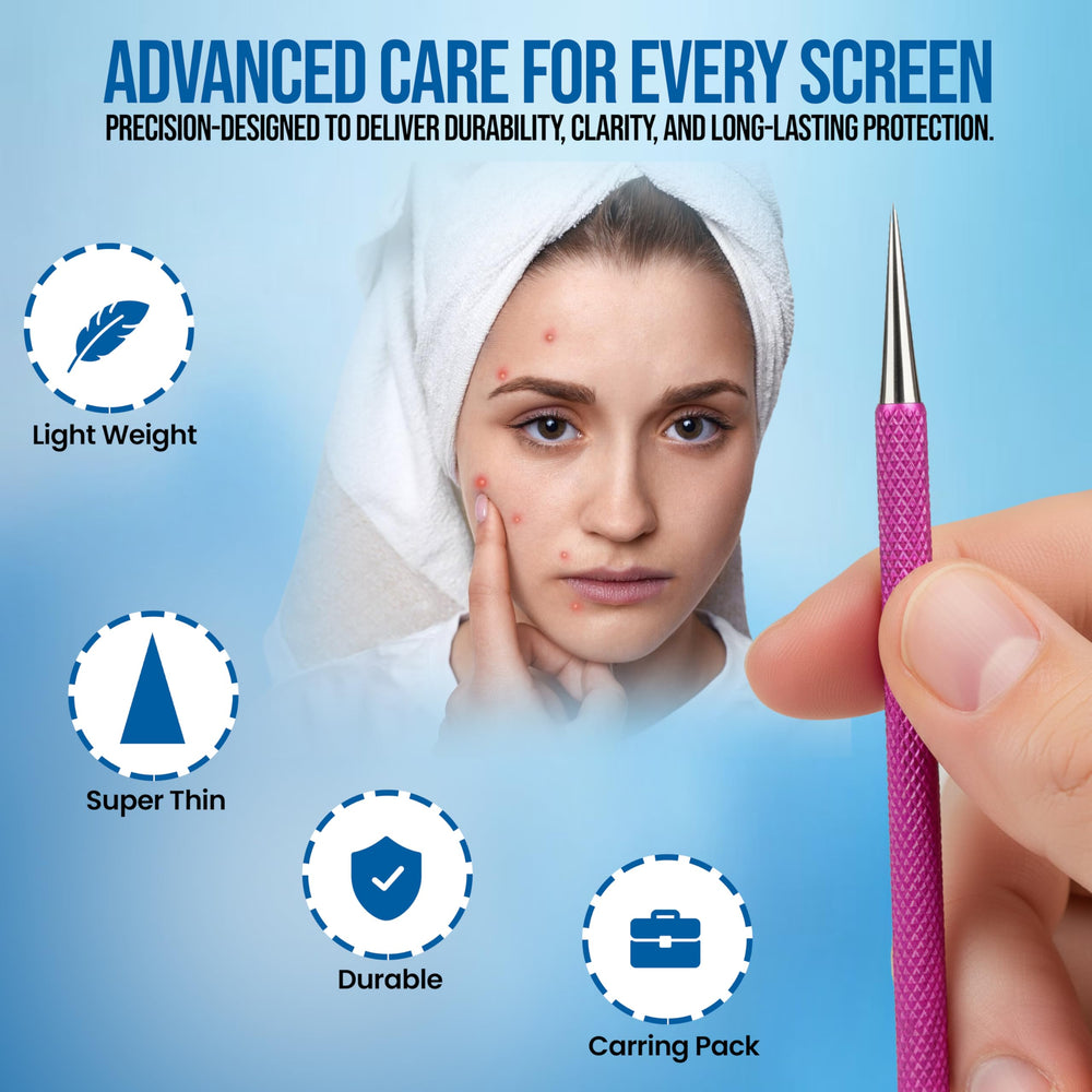 EFAH SPORTS Care blackhead remover for face and nose with grip.