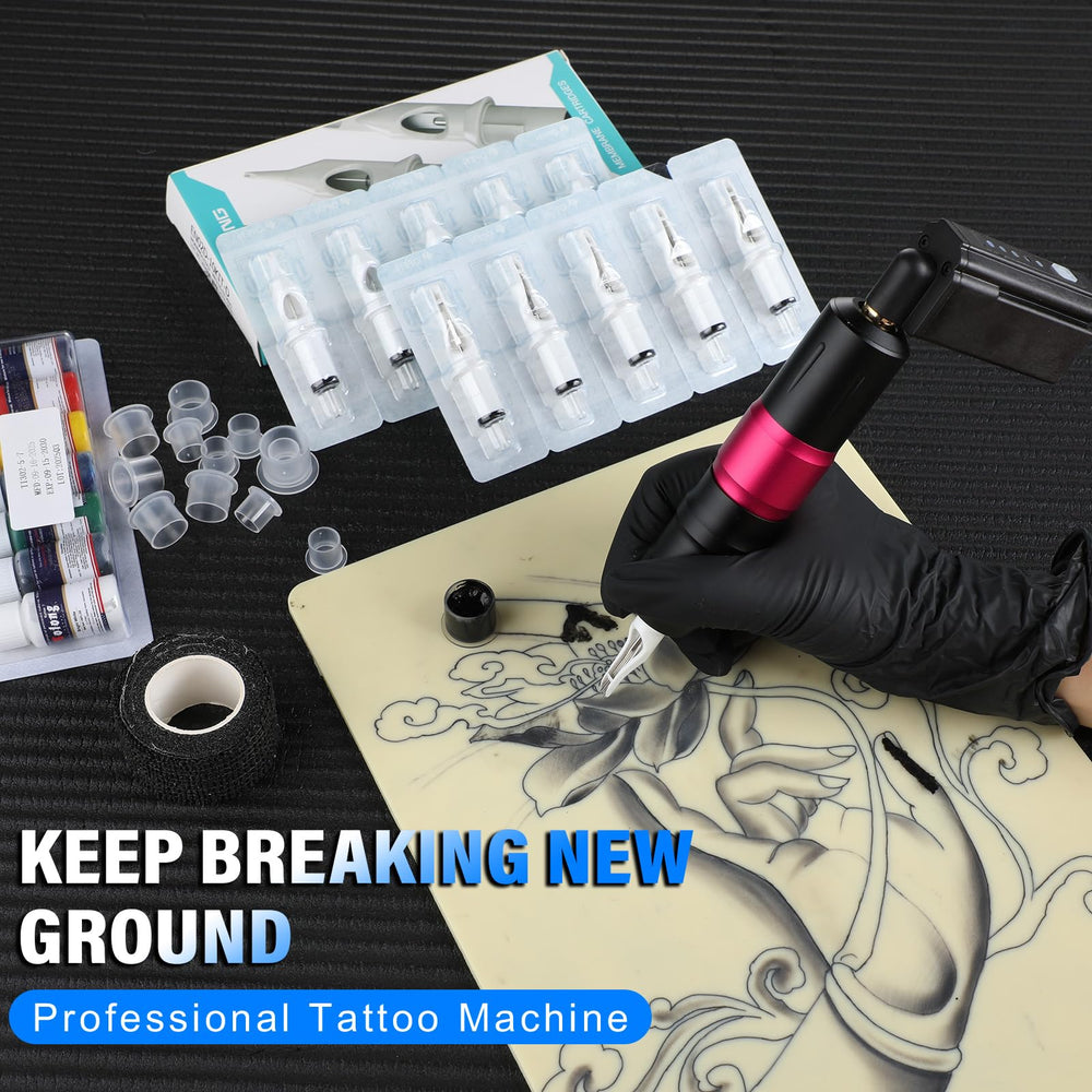 Effeer grip cover and tattoo gloves ensuring comfortable grip and hygiene