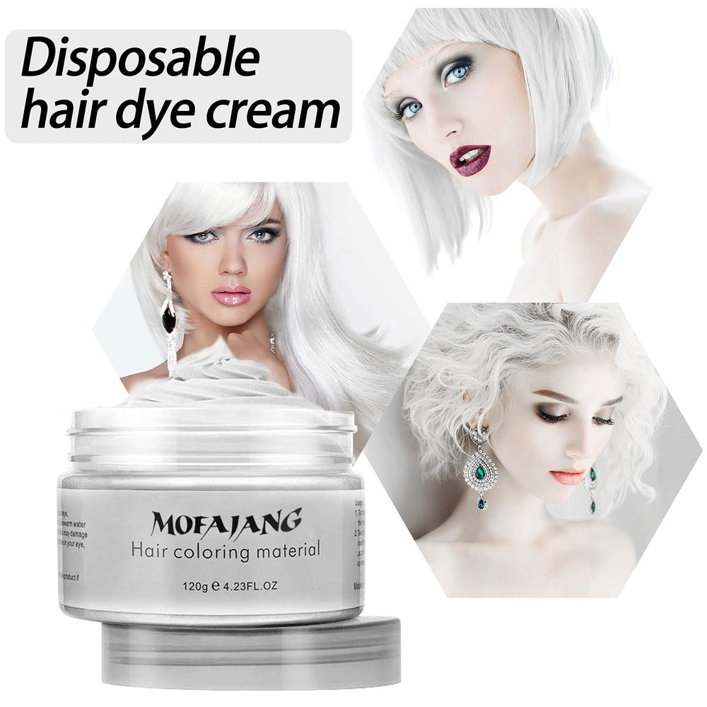 EFly Hair Wax White styling moment illustrates versatile hold without stickiness.