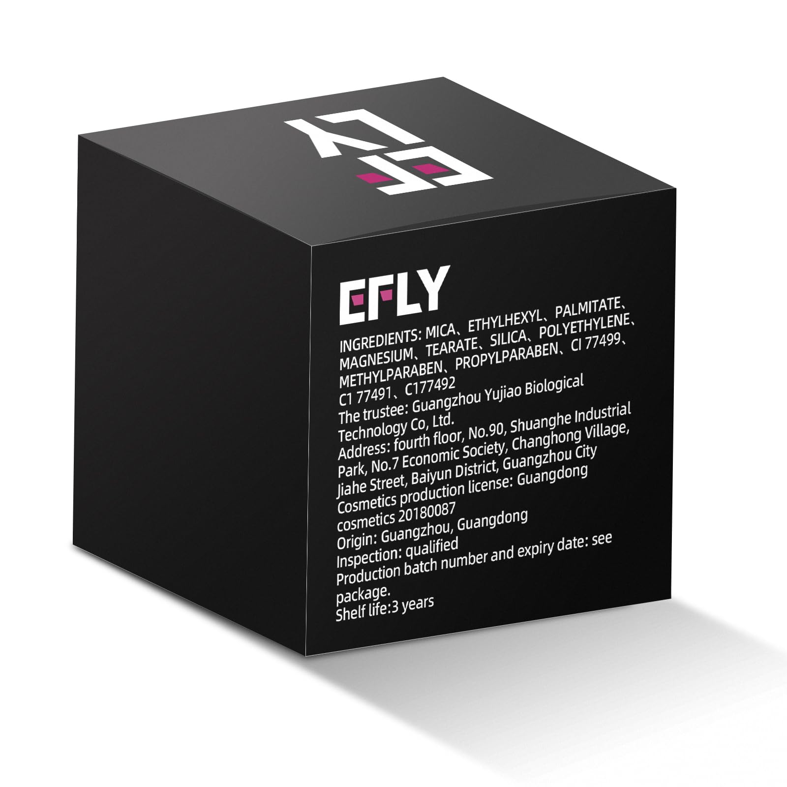 EFLY subtle fullness after application enhances hairline appearance.
