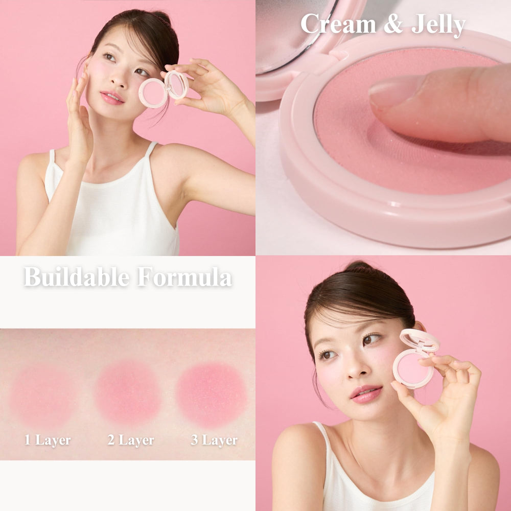 EGLIPS All Over Blusher compact packaging ready for on-the-go touch-ups.