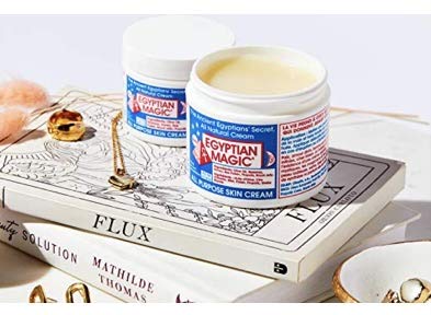 Egyptian Magic hand and body moisturizer protects dry patches on the go.