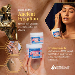 Egyptian Magic lip balm for smooth, protected lips.
