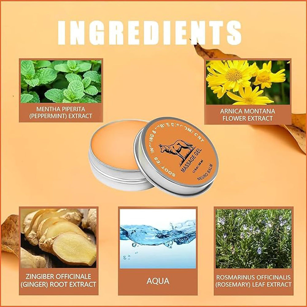 EHAUTO Wolf Neuro Balm absorbs quickly with a non-greasy finish