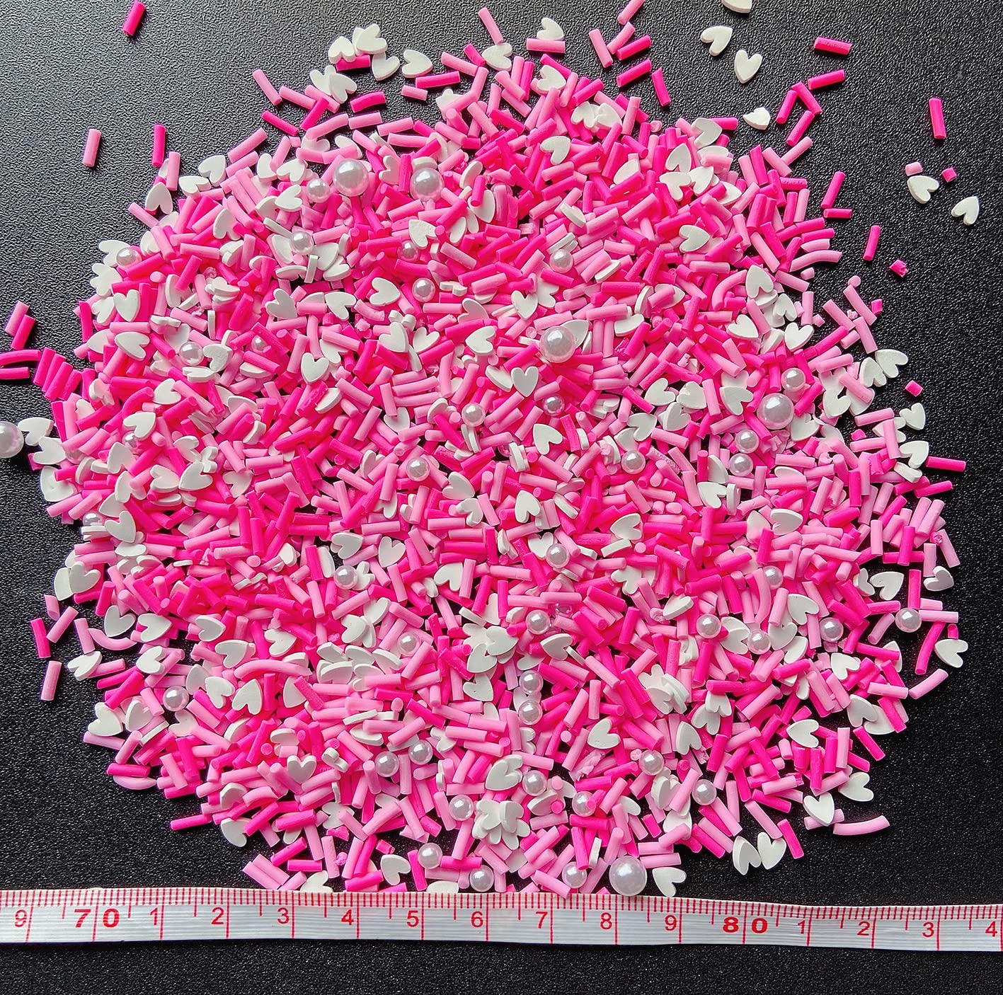 EHOPE fake candy-like sprinkles enhance party decorations and miniatures.