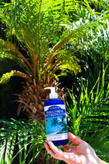 Eidon lotion label focusing on mineral blend and clean ingredients for daily care