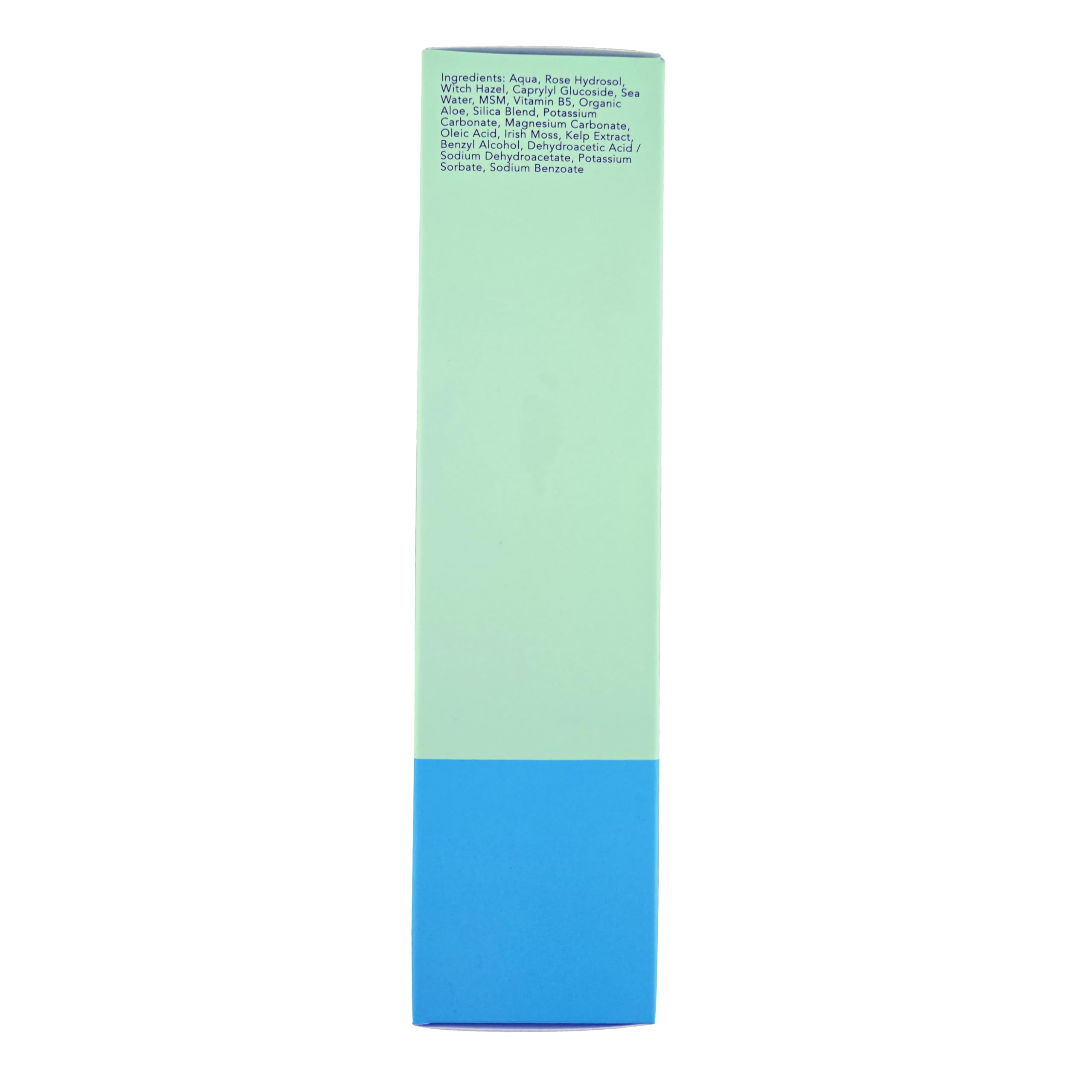 Eight Saints Coast is Clear MSM ingredient close-up for support to skin texture.