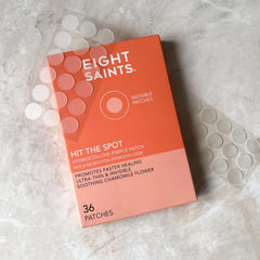 Eight Saints invisible ultra-thin patch worn day or night use.