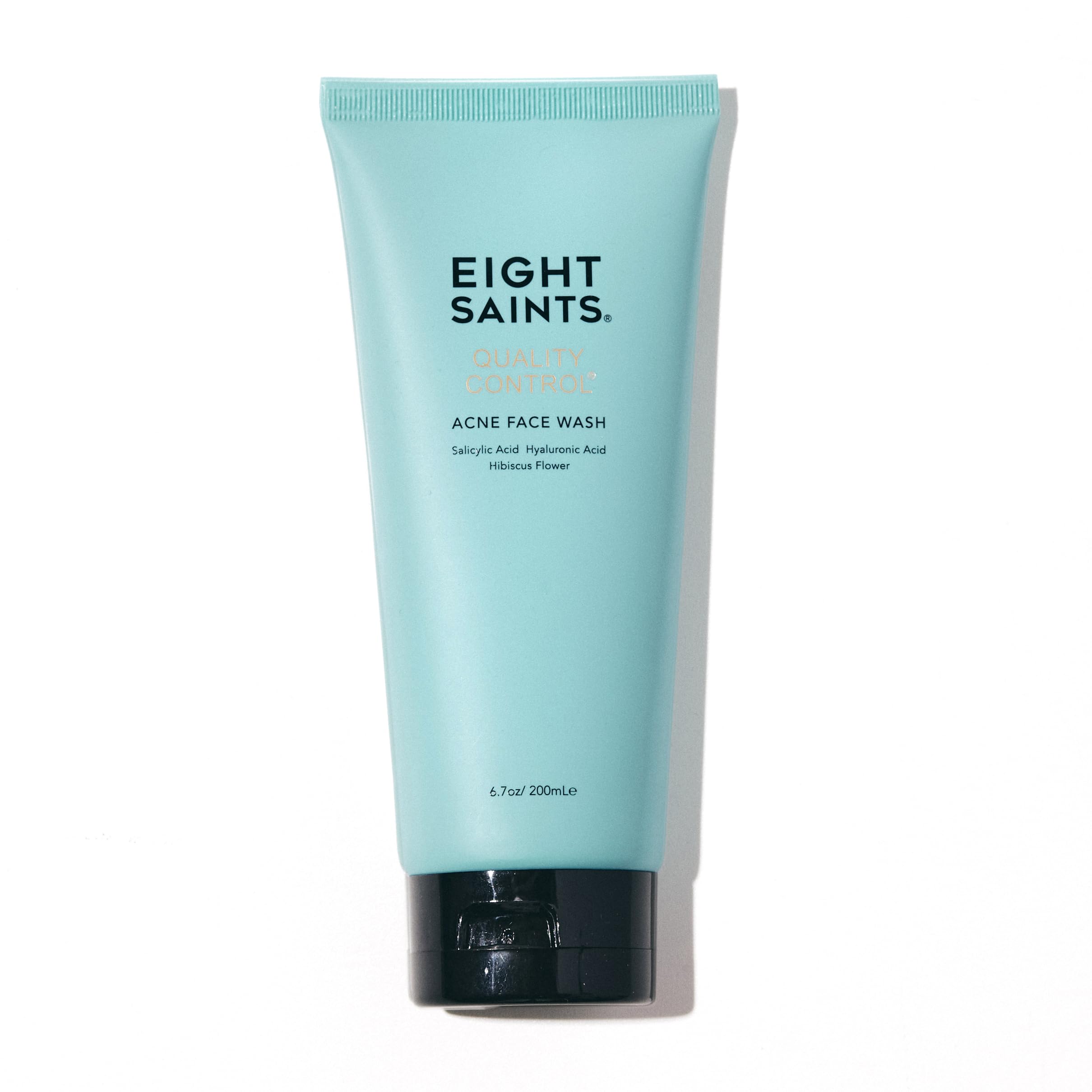 Eight Saints Quality Control Acne Face Wash bottle front for daily use