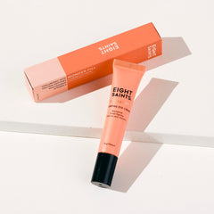 Eight Saints Wonder-fill Eye Cream application demonstrates quick, non-greasy absorption for bright eyes