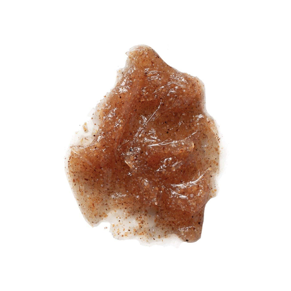 Eight Saints Zen Out olive seed particles highlight natural exfoliants for smoother skin.