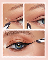 EIGSHOW Eyeliner Brush lid-application for seamless lid makeup.