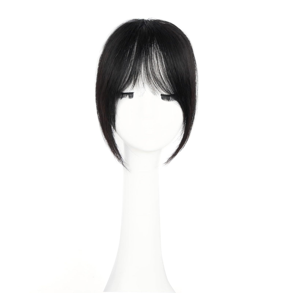 EINAEY clip-in bangs natural blend close-up for seamless daily wear